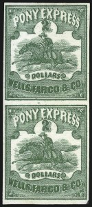 Sale 1090, Lot 2061, Fur Trade, Territorial, Western Mails & Expresses