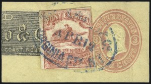 Sale 1090, Lot 2076, Fur Trade, Territorial, Western Mails & Expresses