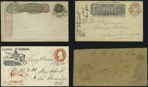 Sale 1090, Lot 2078, Fur Trade, Territorial, Western Mails & Expresses