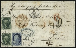 Sale 1090, Lot 2124, 1851-57 Issues (Scott 7-38)