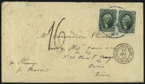 Sale 1090, Lot 2128, 1851-57 Issues (Scott 7-38)