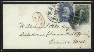 Sale 1090, Lot 2157, 1861-66 Issue (Scott 63-68)