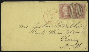 Sale 1090, Lot 2160, 1861-66 Issue (Scott 63-68)