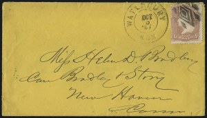 Sale 1090, Lot 2177, 1861-66 Issue (Scott 63-68)