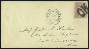 Sale 1090, Lot 2178, 1861-66 Issue (Scott 63-68)