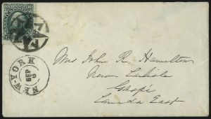 Sale 1090, Lot 2183, 1861-66 Issue (Scott 63-68)