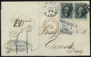 Sale 1090, Lot 2188, 1861-66 Issue (Scott 63-68)