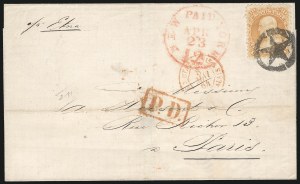 Sale 1090, Lot 2198, 1861-66 Issue, cont. (Scott 69-78)