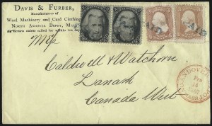 Sale 1090, Lot 2209, 1861-66 Issue, cont. (Scott 69-78)