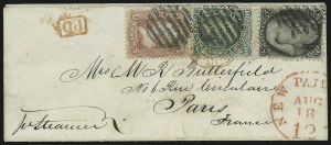Sale 1090, Lot 2210, 1861-66 Issue, cont. (Scott 69-78)
