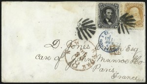 Sale 1090, Lot 2235, 1867-68 Grilled Issue (Scott 79-100)