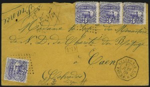 Sale 1090, Lot 2246, 1869 Pictorial Issue and 1875 Re-Issue (Scott 112-121)