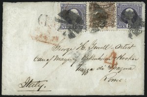 Sale 1090, Lot 2247, 1869 Pictorial Issue and 1875 Re-Issue (Scott 112-121)