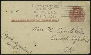 Sale 1090, Lot 2282, Flight and Air Post Covers