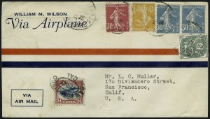 Sale 1090, Lot 2286, Flight and Air Post Covers