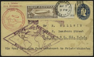Sale 1090, Lot 2287, Flight and Air Post Covers