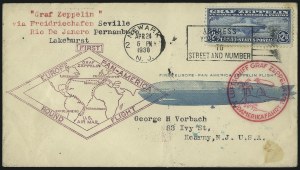 Sale 1090, Lot 2290, Flight and Air Post Covers