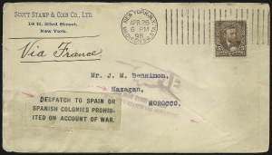 Sale 1090, Lot 2300, Offices in China, Advertising, Spanish-American War