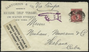 Sale 1090, Lot 2303, Offices in China, Advertising, Spanish-American War