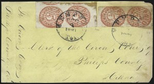 Sale 1090, Lot 2397, Confederate States: Postmasters` Provisionals