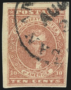 Sale 1090, Lot 2410, Confederate States: General Issues off-Cover