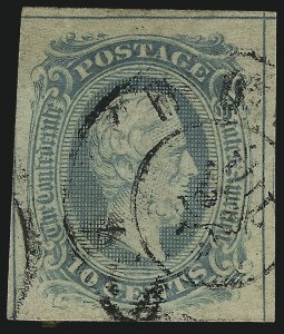 Sale 1090, Lot 2418, Confederate States: General Issues off-Cover