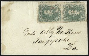 Sale 1090, Lot 2429, Confederate States: General Issues on-Cover