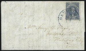 Sale 1090, Lot 2434, Confederate States: General Issues on-Cover