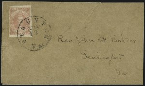 Sale 1090, Lot 2447, Confederate States: General Issues on-Cover