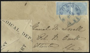 Sale 1090, Lot 2450, Confederate States: General Issues on-Cover