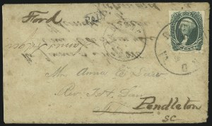 Sale 1090, Lot 2464, Confederate States: General Issues on-Cover