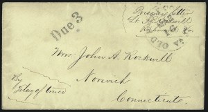 Sale 1090, Lot 2466, Confederate States: Prisoner-of War Mail