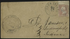 Sale 1090, Lot 2477, Confederate States: Prisoner-of War Mail