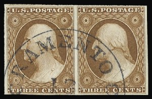 Sale 1092, Lot 1011, 1851 Issue (Scott 7-17)