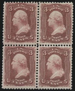 Sale 1092, Lot 1056, 1861-66, 1867-68 Grilled and 1875 Re-Issues (Scott 56-111)