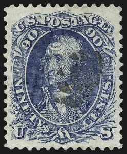 Sale 1092, Lot 1060, 1861-66, 1867-68 Grilled and 1875 Re-Issues (Scott 56-111)