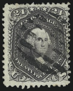 Sale 1092, Lot 1066, 1861-66, 1867-68 Grilled and 1875 Re-Issues (Scott 56-111)