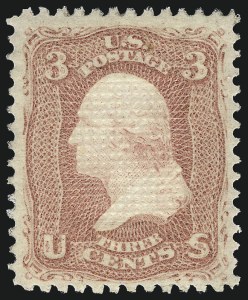 Sale 1092, Lot 1067, 1861-66, 1867-68 Grilled and 1875 Re-Issues (Scott 56-111)
