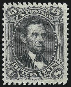 Sale 1092, Lot 1070, 1861-66, 1867-68 Grilled and 1875 Re-Issues (Scott 56-111)