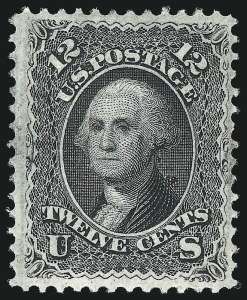 Sale 1092, Lot 1073, 1861-66, 1867-68 Grilled and 1875 Re-Issues (Scott 56-111)