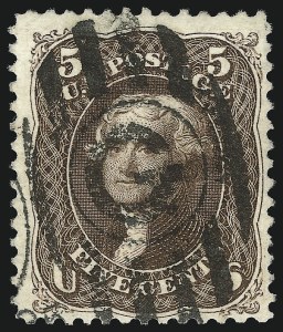 Sale 1092, Lot 1075, 1861-66, 1867-68 Grilled and 1875 Re-Issues (Scott 56-111)