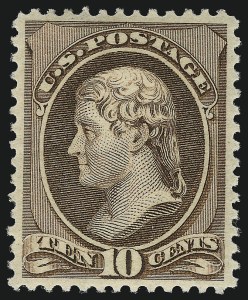 Sale 1092, Lot 1145, 1879-87 American Bank Note Co. Issues (Scott 182-218)