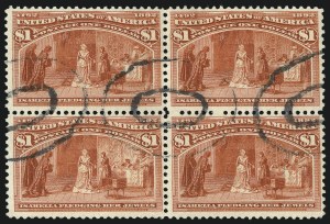 Sale 1092, Lot 1184, 1893 Columbian Issue (Scott 230-245)