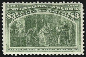 Sale 1092, Lot 1187, 1893 Columbian Issue (Scott 230-245)