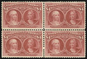 Sale 1092, Lot 1192, 1893 Columbian Issue (Scott 230-245)