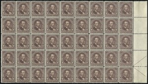Sale 1092, Lot 1220, 1894-1903 Bureau Issues (Scott 246-284)