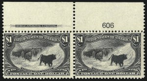 Sale 1092, Lot 1244, 1898 Trans-Mississippi Issue (Scott 285-293)