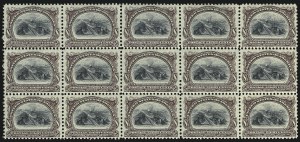 Sale 1092, Lot 1257, 1901 Pan-American Issue (Scott 294-299)