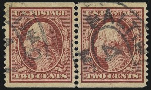 Sale 1092, Lot 1284, 1908-13 Washington-Franklin, 1909 Commemorative Issues (Scott 331-396)