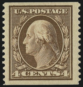 Sale 1093, Lot 135, 1908-10 Washington-Franklin Coils (Scott 348-356)